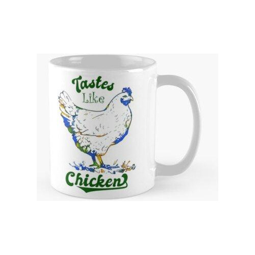 Taza Sabe A Pollo - Caprichoso - Divertido - Animal De Granj