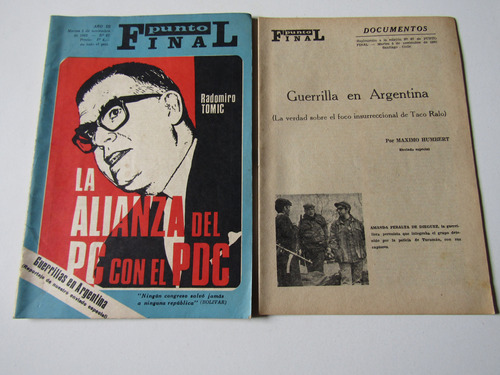 Revista Punto Final N.67 Nov. 1968