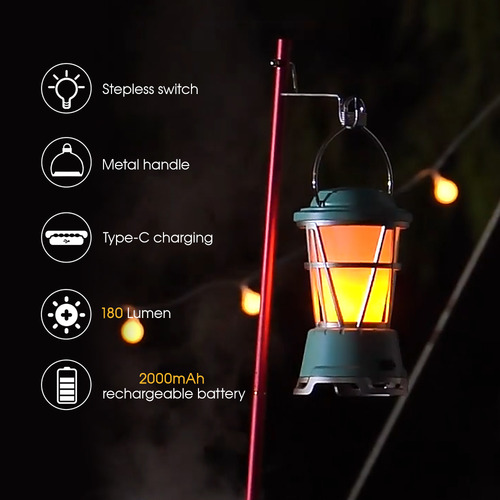 Farol Nocturno Para Acampar, Led, Patio, Patio, Patio, Farol
