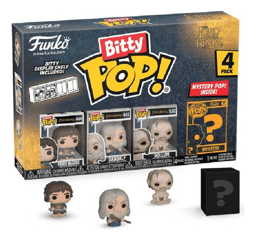 Funko Bitty Pop The Lord Of The Rings Frodo Baggins 4pk