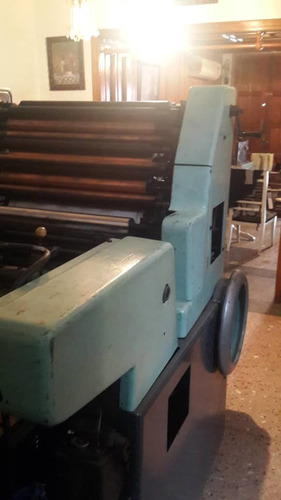 Maquina Litografica Medio Pliego Solna - 125