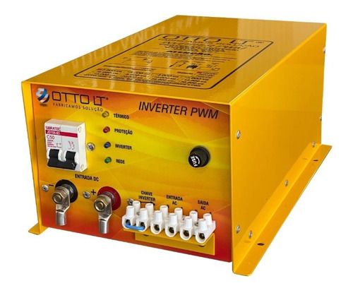 Inversor 2000w Senoidal 12v 220v Solar Off Grid Nacional