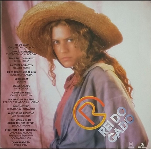 Cd - O Rei Do Gado - Trilha Sonora Da Novela - Lacrado