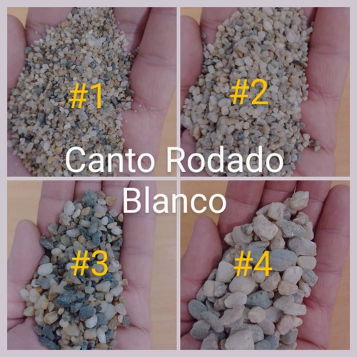 Se Vende Canto Rodado, Graba Rojo Y Blanco # 1, 2, 3 Y 4.