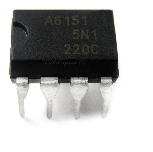 Str-a6151 A6151 A6151h Dip-7 Lcd Chip De Potencia Lcd Ic