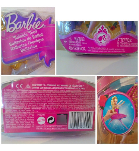Muñeca Barbie Bailarina Salta Y Mueve Pies Mattel Original