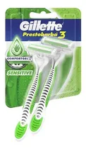 Comprar Gillette Máquinas De Afeitar Prestobarba3 Sensitive 2uds