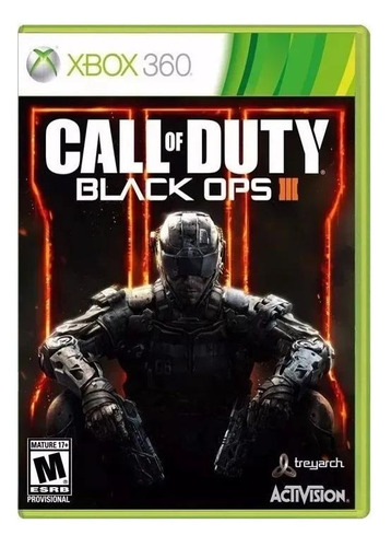 Jogo De Tiro Call Of Duty Black Ops 3 Xbox 360 Original Leia