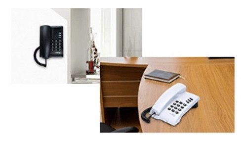Imagem 4 de 7 de Telefone Fixo Intelbras Com Fio Pleno Preto