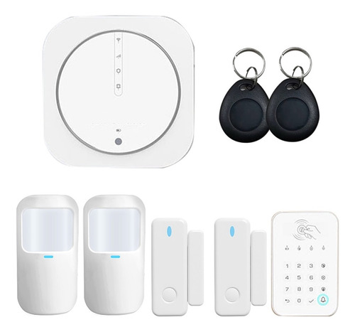 Kit De De Alarma Wifi, Etiquetas De Soporte De Protección