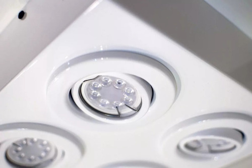 Plafon Aplique Cardanico 4 Luces Techo Living Moderno Gam