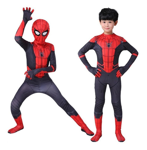 Conjunto Infantil Músculos Homem Aranha Marvel