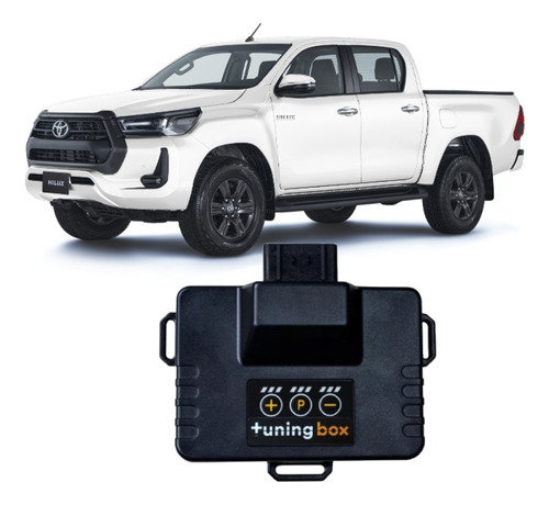 Tuning Box Chip Potencia Toyota Hilux 2.8 Diesel 2021 2023