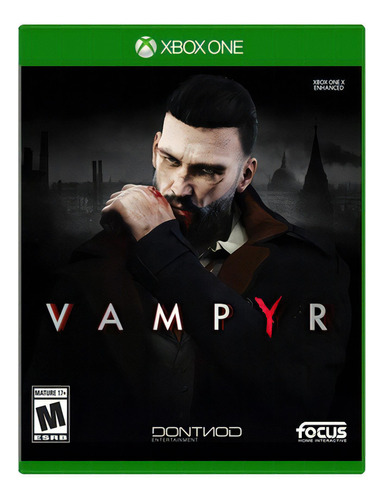 Jogo Vampyr Xbox One Midia Fisica Microsoft Dontnod Focus