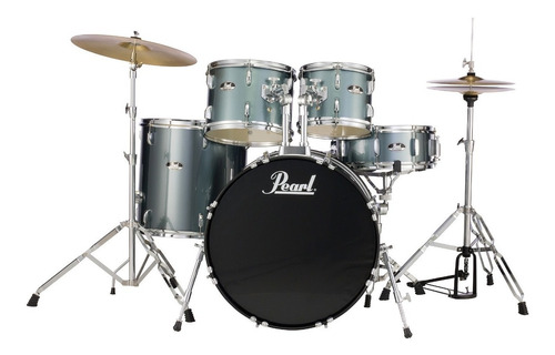 Batería Pearl Roadshow Yamaha Negra Mapex Baquetero Gratis