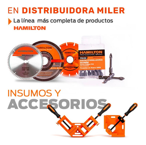 Destornillador Plano 6x150 Dpl6150 Hamilton