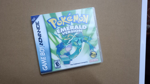 Caja Para Juego Pokémon Esmeralda Game Boy Adv, Nds. Repro