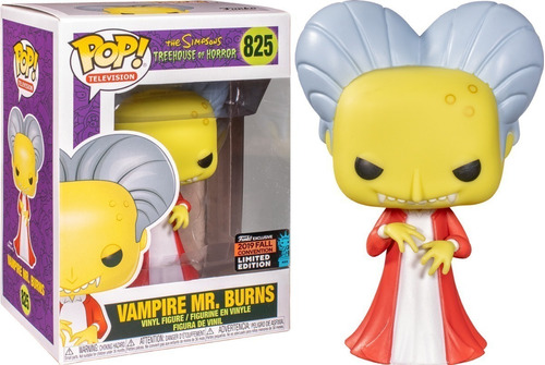 Funko Pop The Simpsons Vampire Mr. Burns Nycc 2019