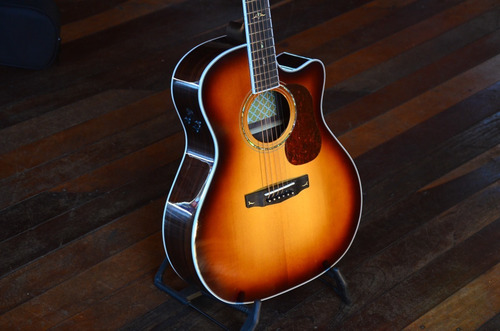 Imagem 4 de 8 de Violão Cort Gold A8 All Solid Fishman Flex Blend