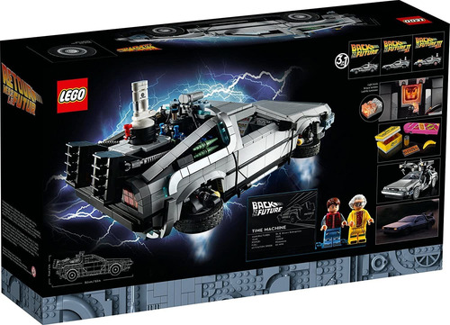 Lego Back To The Future Time Machine 10300 (1856 Piezas)
