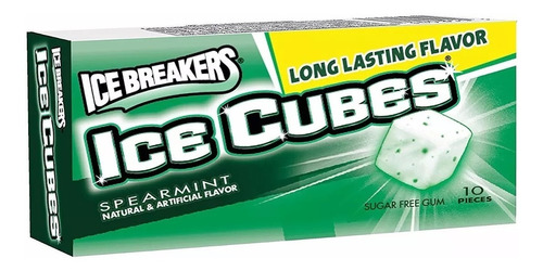 Ice Breakers Chicles Ice Cubes Caja X8 Unidades De Hershey® 