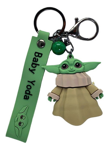 Llavero Baby Yoda De Star Wars Cute Kawaii Lindo Para Llaves