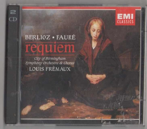 Berlioz Faure Requiem. Cd Original Usado. Qqf. Ag.