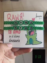 Busca par de pulseras rawr dinosaurio brillan a la venta en Mexico. -   Mexico