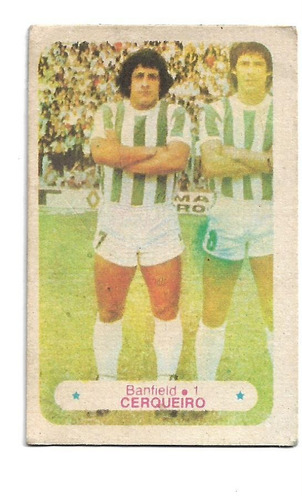Figurita / Argentina Campeon 1978 / Cerqueiro (banfield)