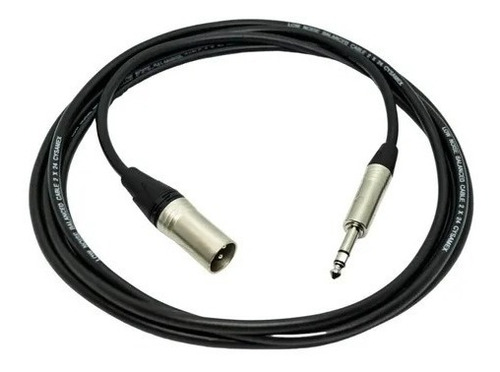 Cable Balanceado Xlr Macho A Plug 6.3 De 7 Mts