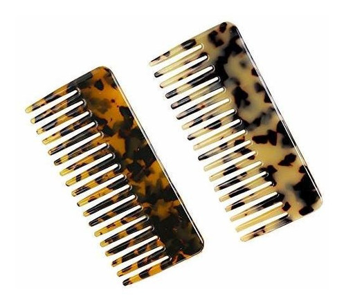 Peines - 2-pack Large Hair Detangling Comb, French Hair Comb