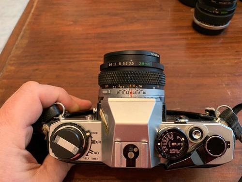 Imagen 9 de 10 de Olympus Om-10 Completa Con Lentes