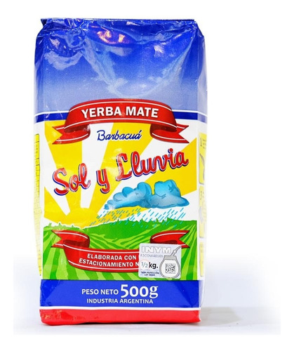 Yerba mate Sol y Lluvia 500g por 1 unidad