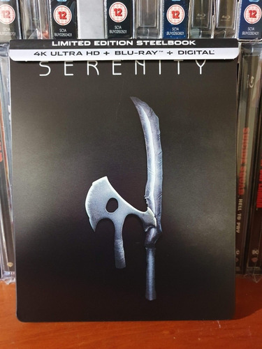 Serenity Steelbook 4k + Bluray Exclusivo Best Buy Usado 