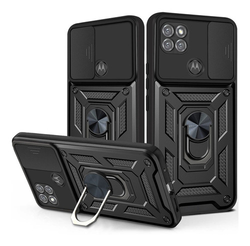 Funda Para Moto Tapa Deslizante Case + Cristal Templado