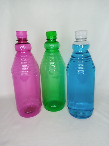 Envase Plastico Botella Pet Transparente 1000ml Cc