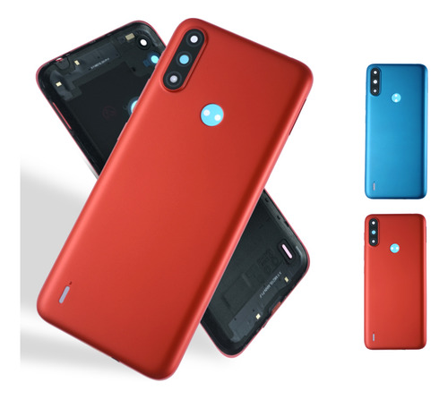 Tapa Trasera Para Motorola Moto E7/e7i Power +cristal Cámara