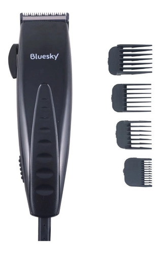 Cortadora De Pelo Electrica Bluesky 220v Negra 