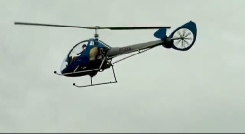 Helicóptero Dinaly H2s, Ano 2012, Com 30 Horas Totais.