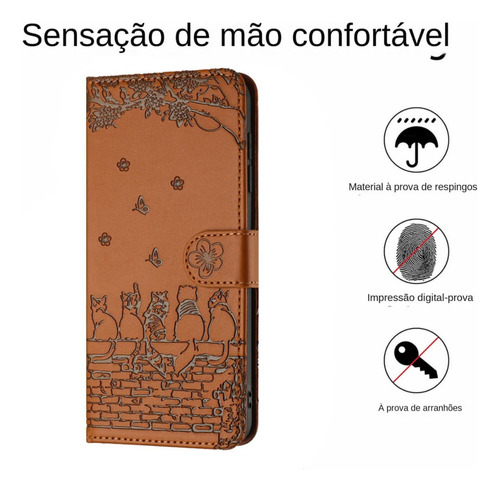 Funda De Piel Para Samsung A06 A16 A26 A36 A56 A05 A15 A25 A