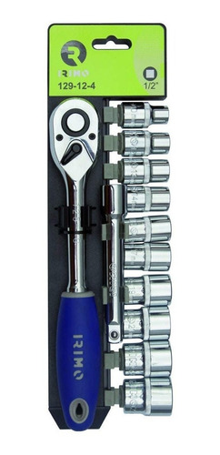 Imagen 1 de 4 de Llave Crique Irimo De Bahco 1/2 129-12-4 + 10 Tubos Hex 24mm