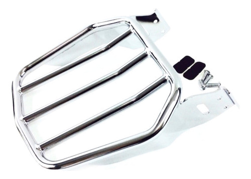 Portaequipajes Trasero Cromado Para Harley Davidson Softail