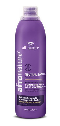 Neutralizante Capilar Para Tioglicolato De Amônia All Nature