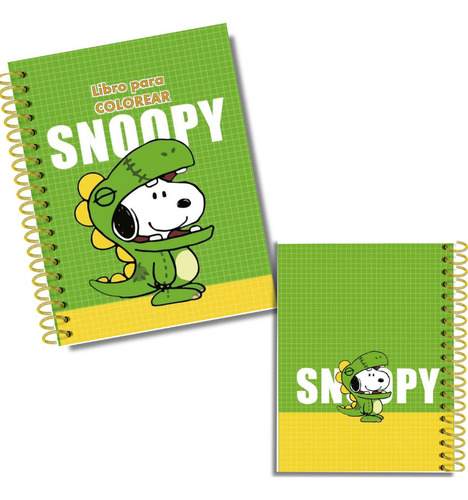 Libro Para Colorear 60 Dibujos Snoopy