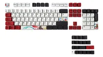 Comprar Kit De Tapas De Teclas Pbt De 123 Teclas Diy Para Rojo
