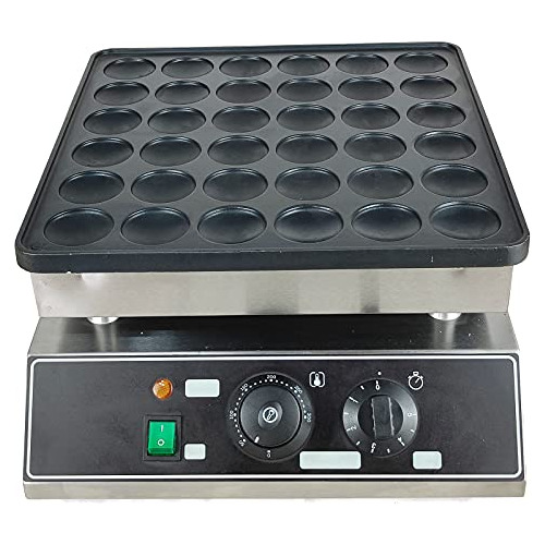 Máquina Profesional Para Mini Panqueques Y Donas 110v 1000w