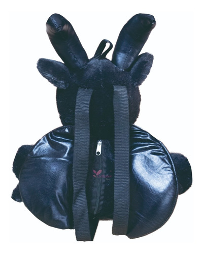 Mochila Peluche Baphomet Cabra Gotico Baby Baphy Felpa