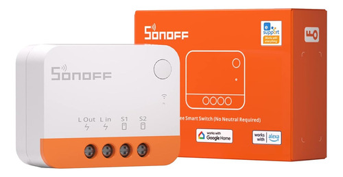 Interruptor Inteligente Zigbee Sonoff Zbminil2 Sin Neutro