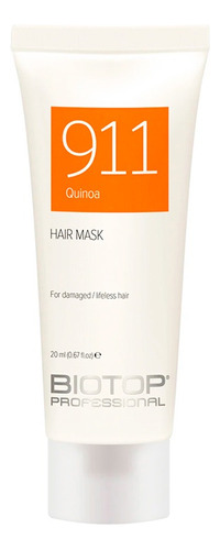 Biotop 911 Quinoa Hair Mask Mascara Hidratante Pelo 20ml