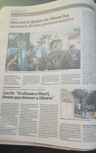 Clarín Pandemia 2020 Banderazo Schwartzman Ganó A Nadal 20/9 (Usado)